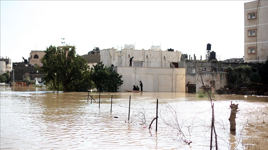 Gazze’de alçak basınç uyarısı: Şiddetli yağış ve su baskınları bekleniyor